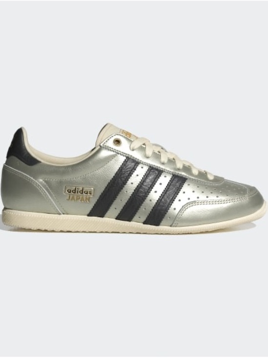 adidas Shoes - adidas Japan Silver with Black Stripe Low-Top Sneakers New In Box